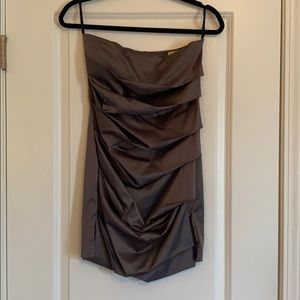 Semiformal Strapless Dress